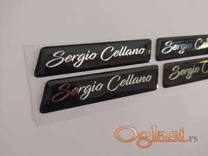 Stiker oznake - Sergio Cellano